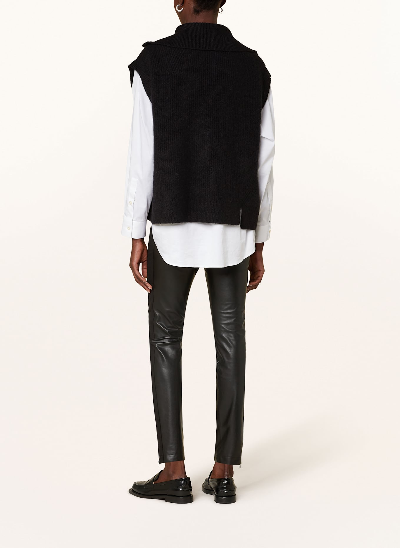 CAMBIO Leggings RACE in Lederoptik, Farbe: SCHWARZ (Bild 3)