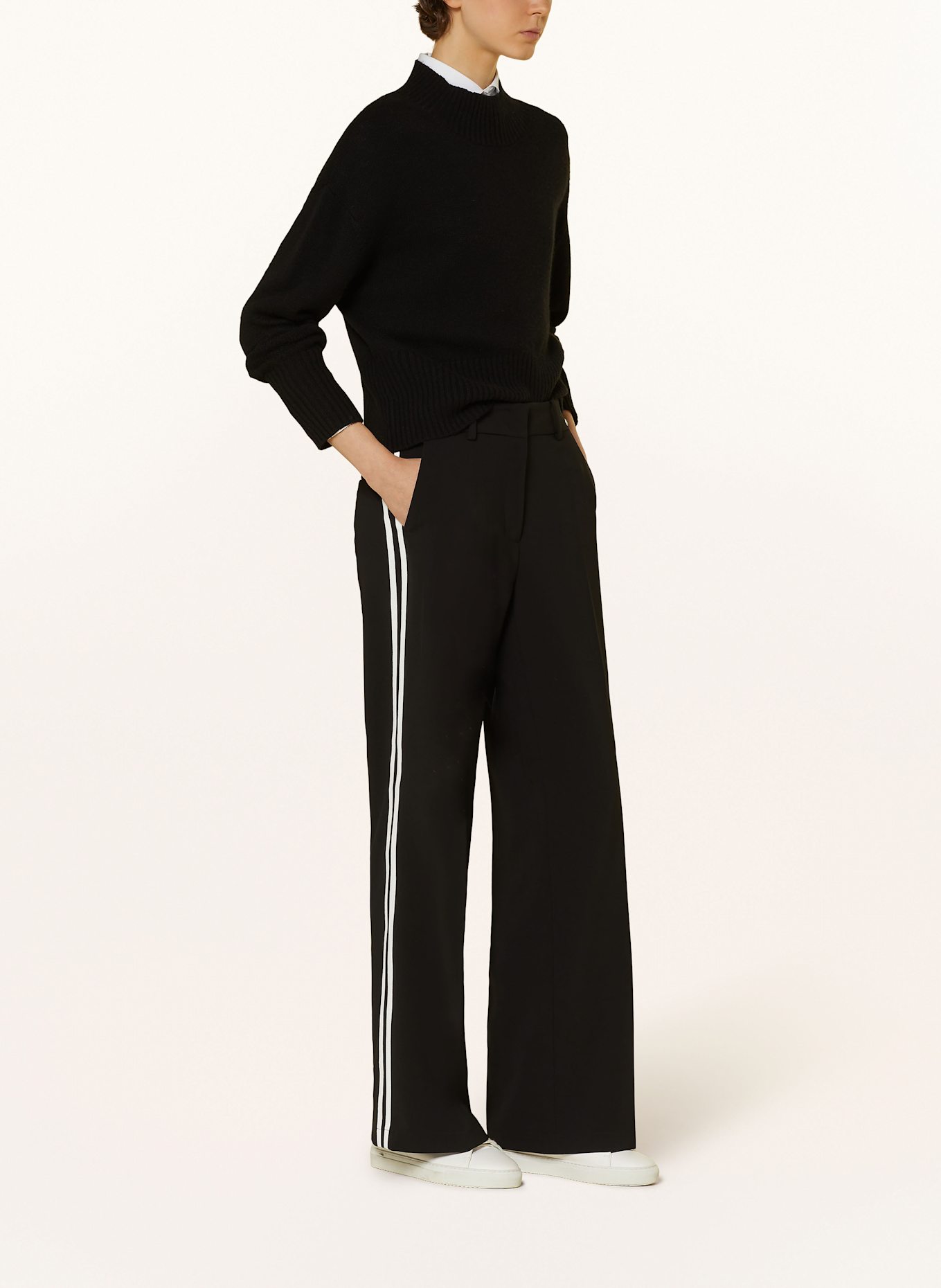 CAMBIO Marlenehose AMELIE: SCHWARZ