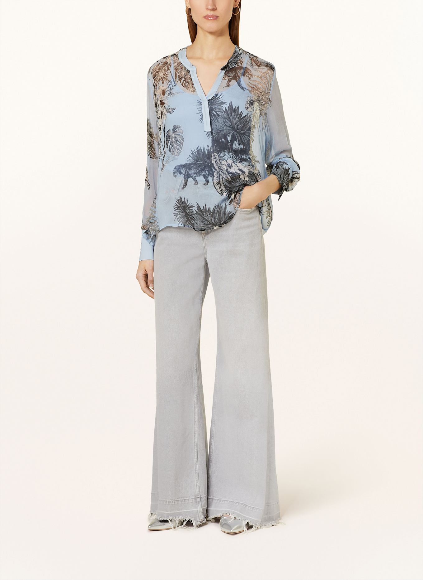 lilienfels Tunika: HELLBLAU / DUNKELBLAU / WEISS