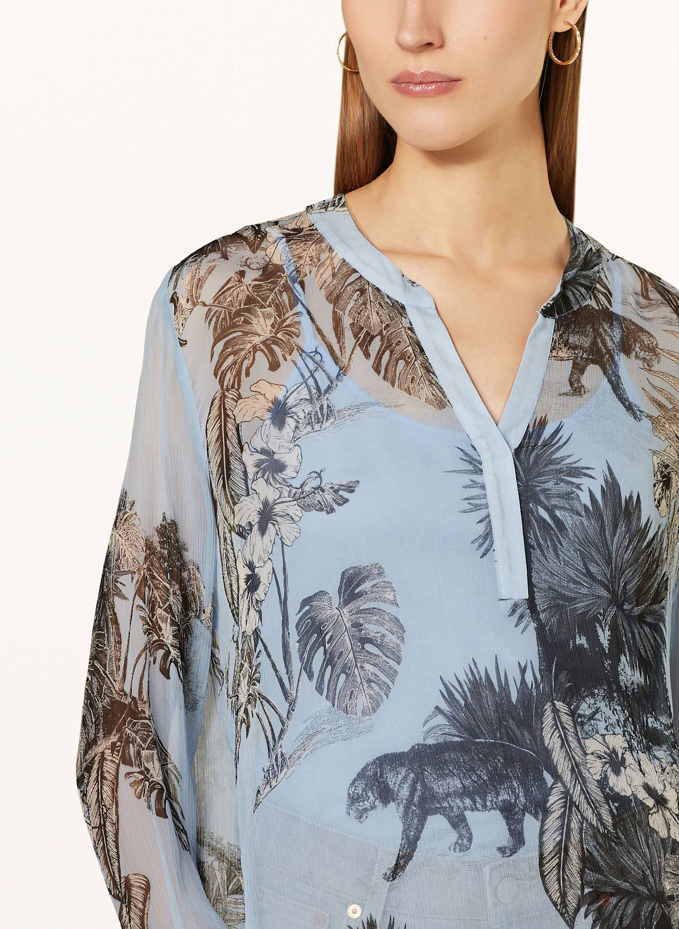 lilienfels Tunika: HELLBLAU / DUNKELBLAU / WEISS