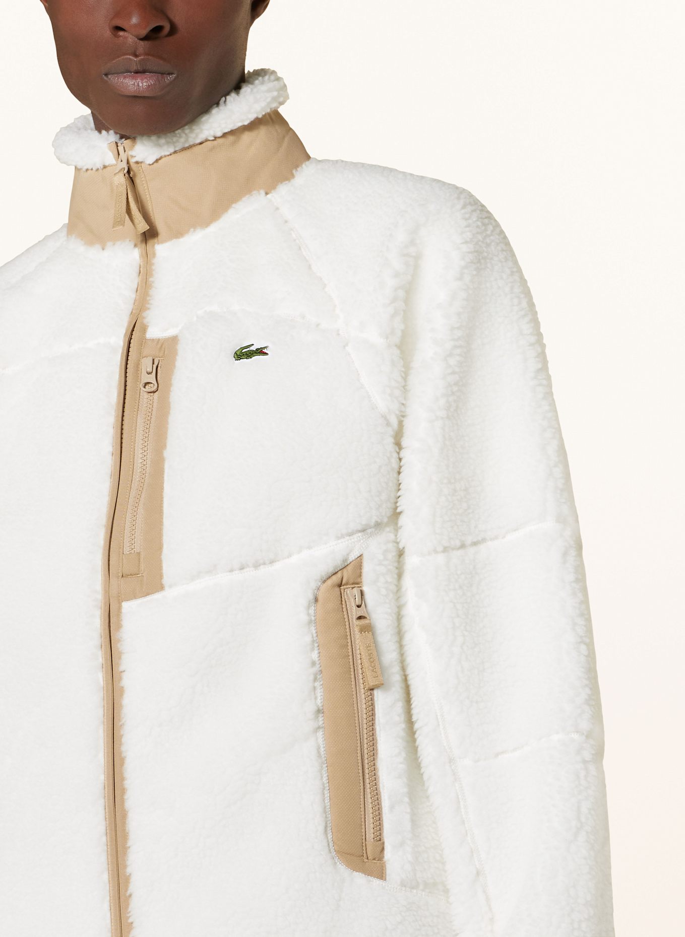 Jacken Fell Jacke Weiss Jacke Teddy Fell Lacoste Jacke Fell