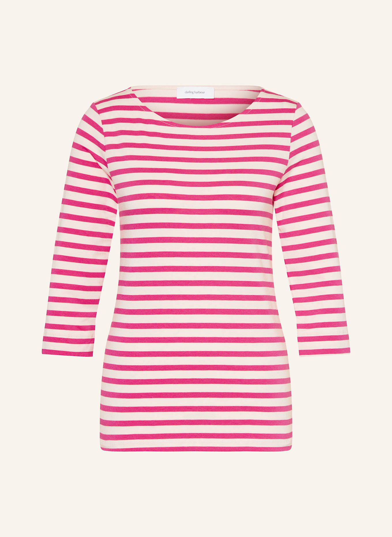 darling harbour Shirt mit 3/4-Arm: HELLROSA / PINK