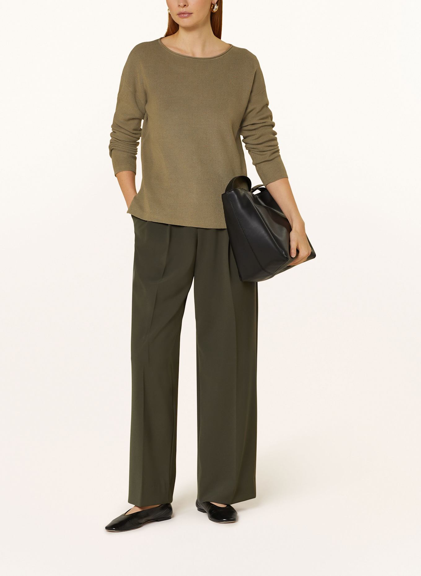 darling harbour Pullover: OLIVE