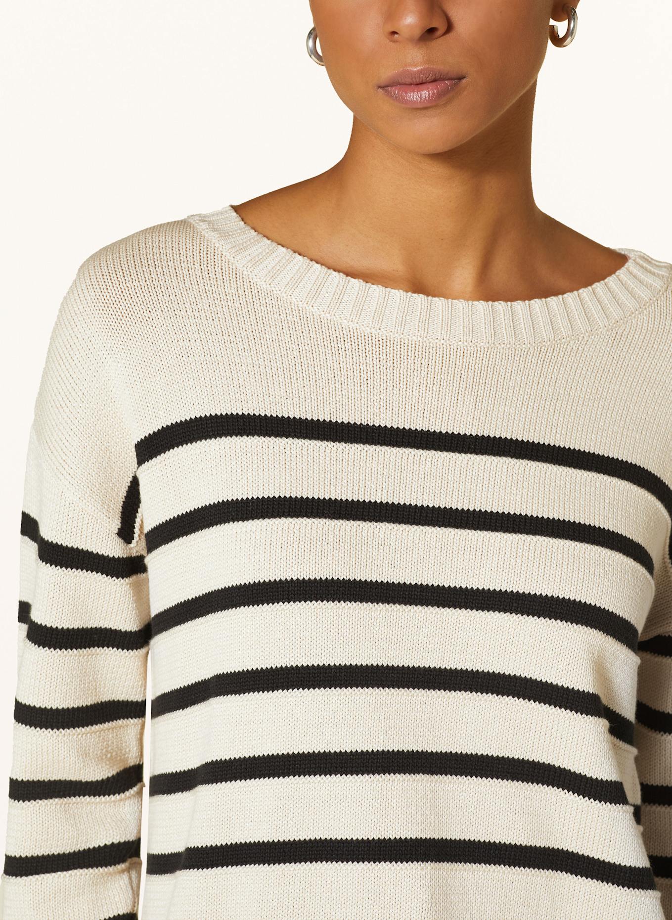 darling harbour Pullover: SAND / SCHWARZ