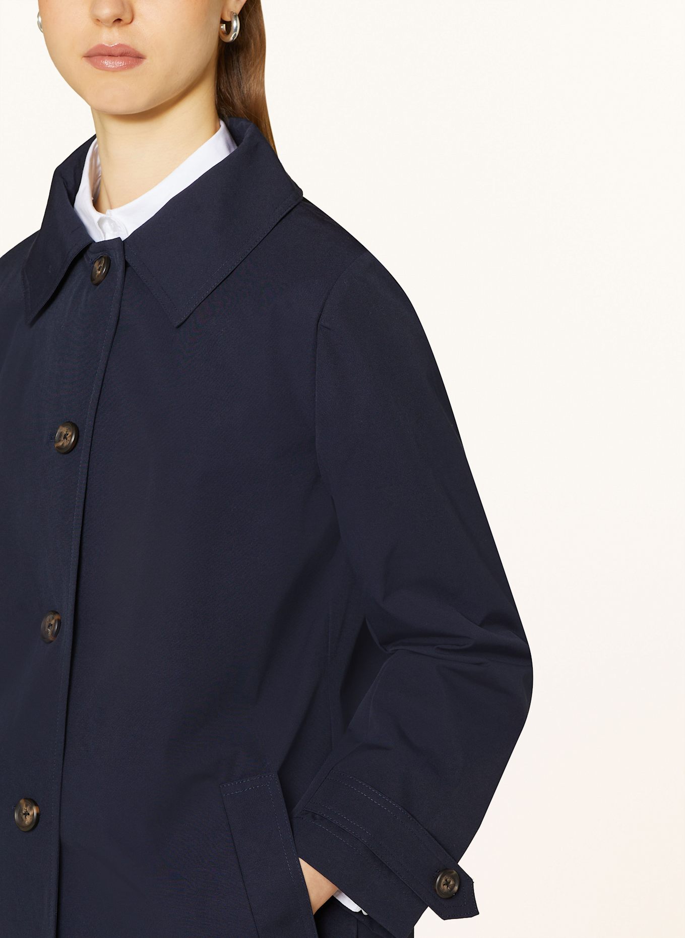darling harbour Mantel: DUNKELBLAU