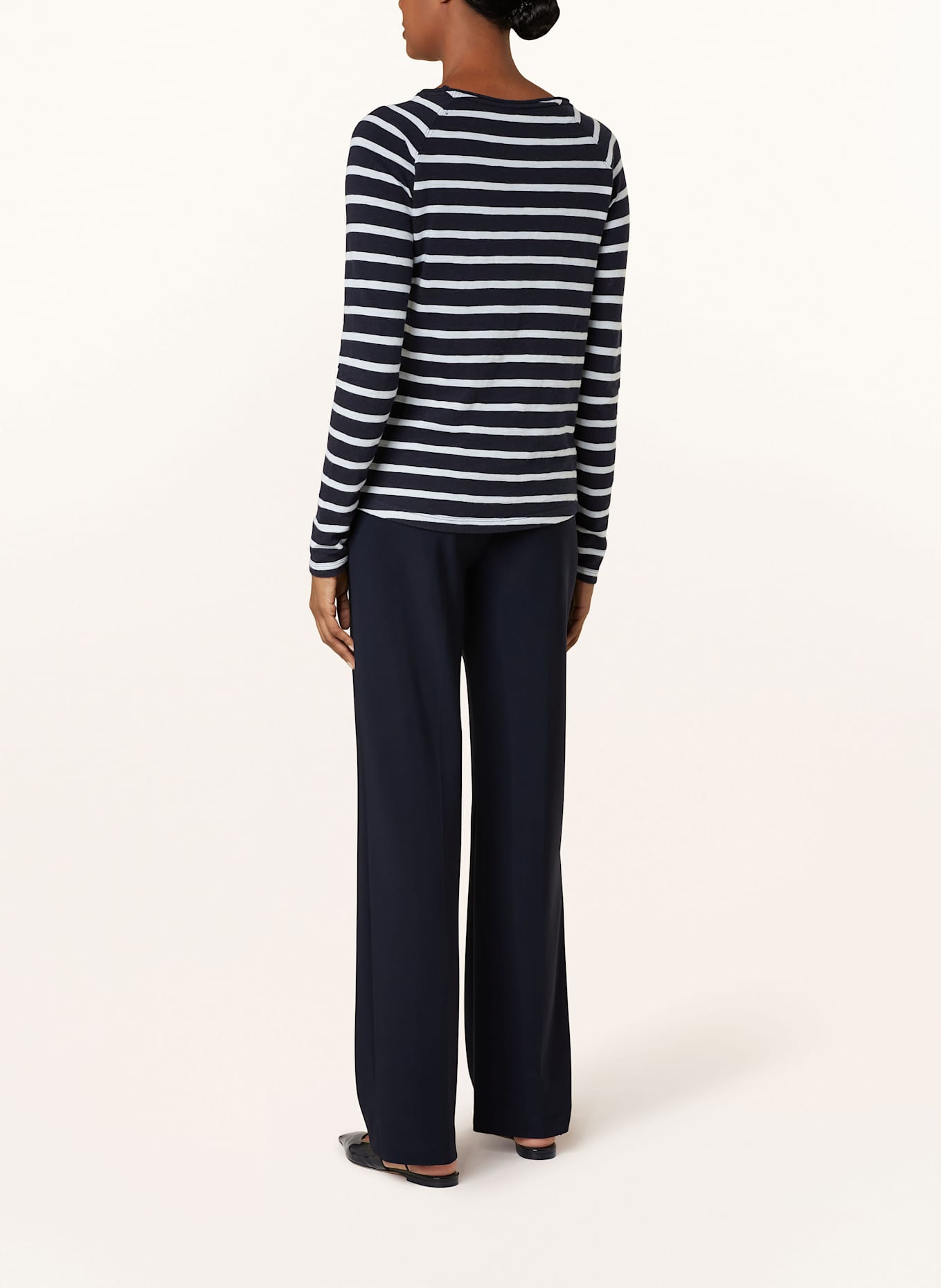 darling harbour Long sleeve shirt: marine / hellblau