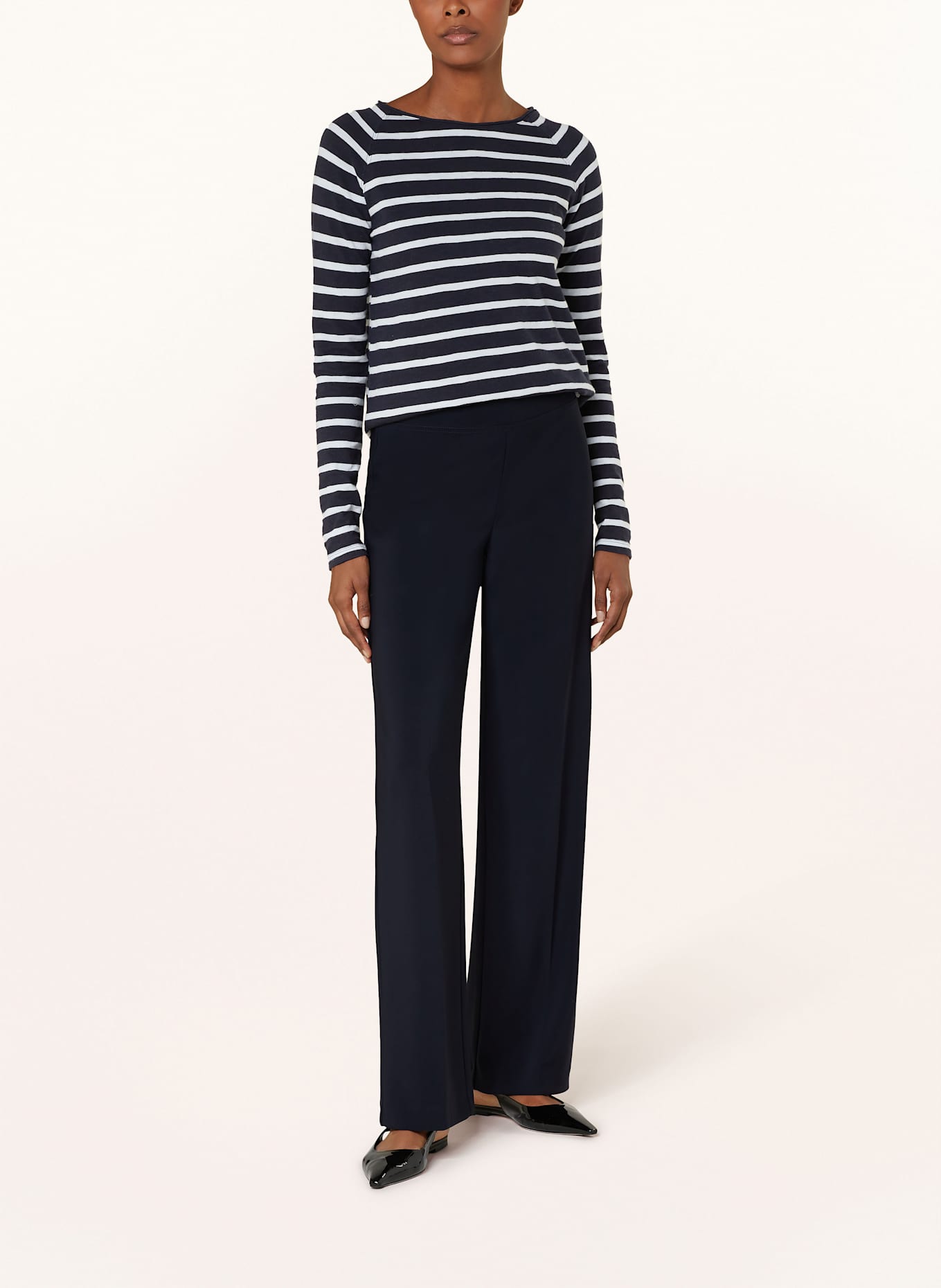 darling harbour Long sleeve shirt: marine / hellblau