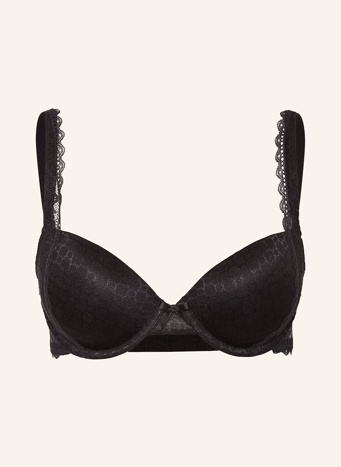 darling harbour Push-up-BH: SCHWARZ