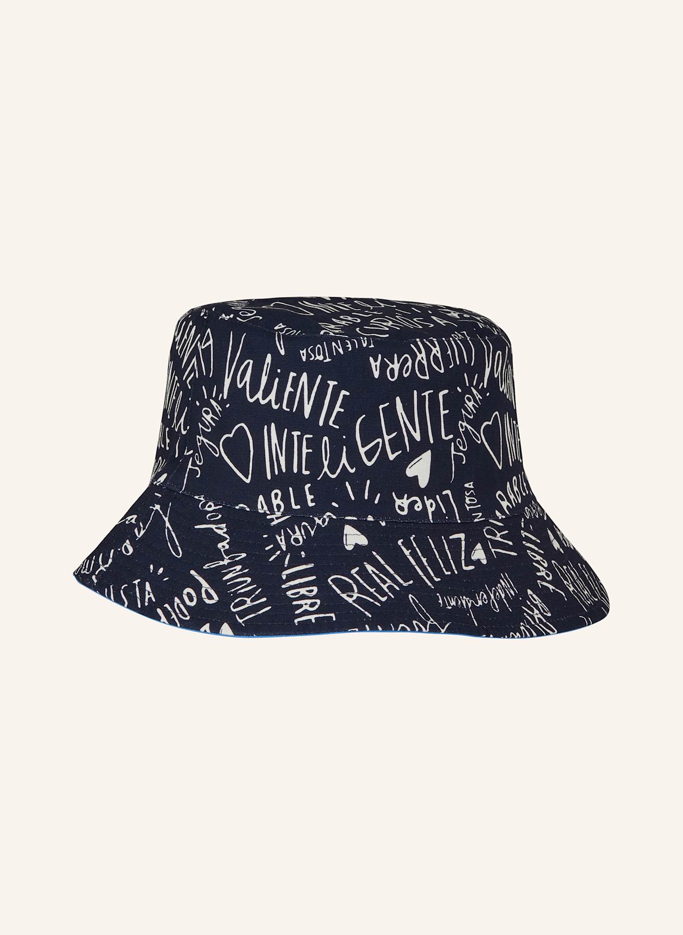 darling harbour Bucket-Hat zum Wenden: DUNKELBLAU / WEISS