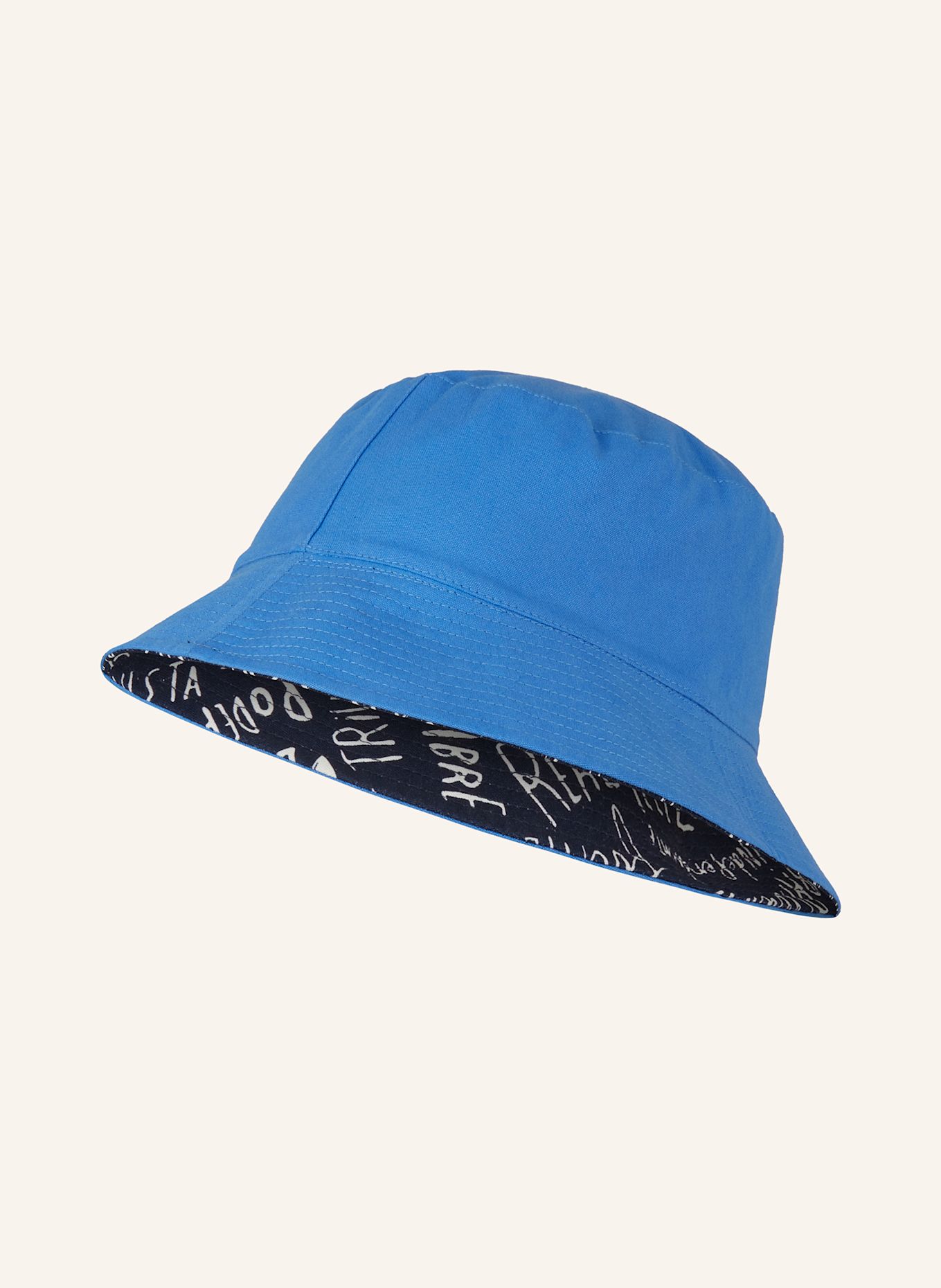 darling harbour Bucket-Hat zum Wenden: DUNKELBLAU / WEISS