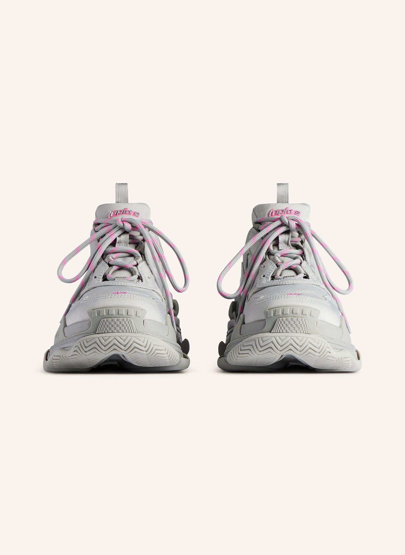 BALENCIAGA Sneaker TRIPLE S: GRAU