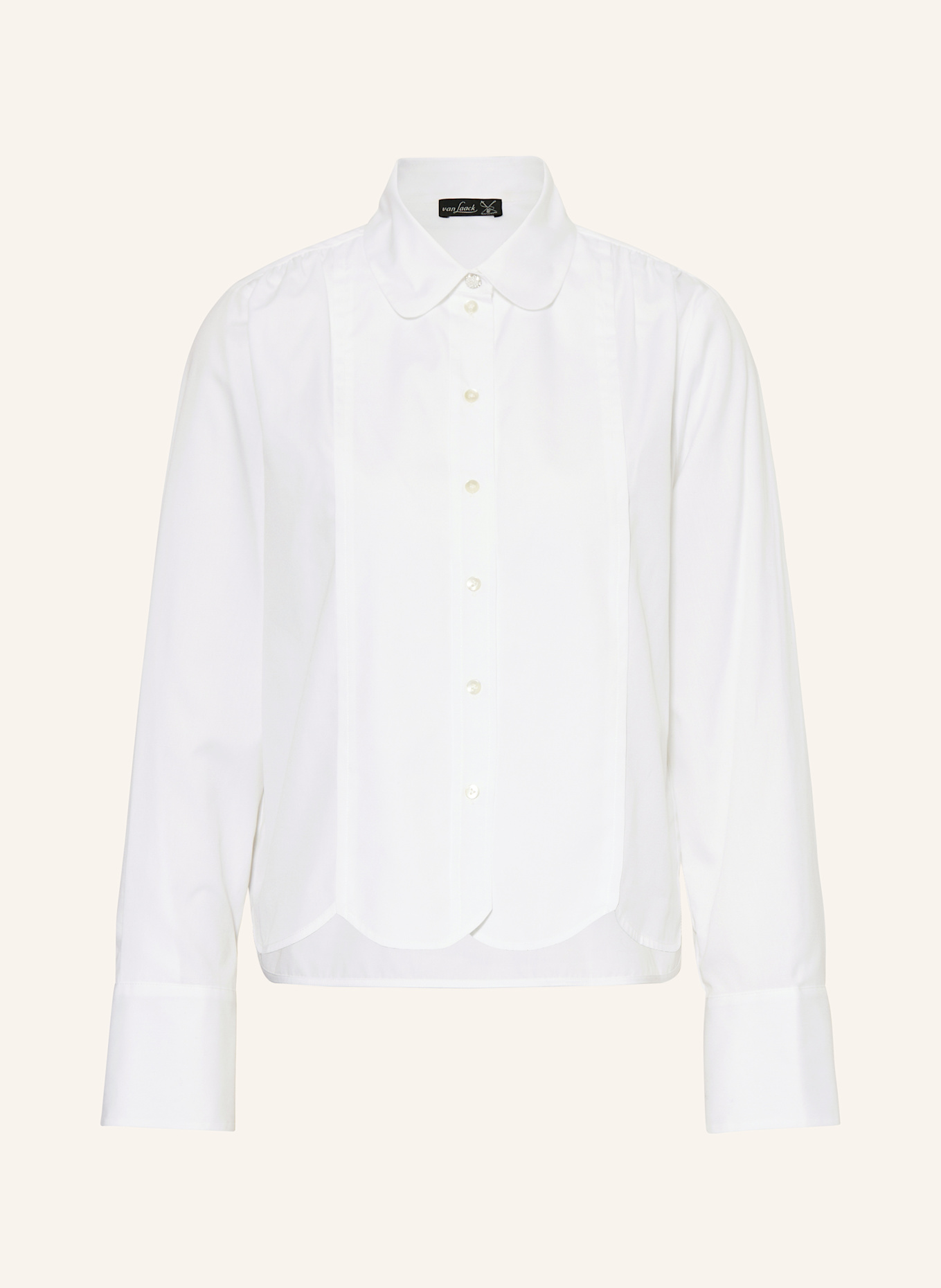van Laack Shirt blouse VL-MATEJA-KN, Color: WHITE (Image 1)
