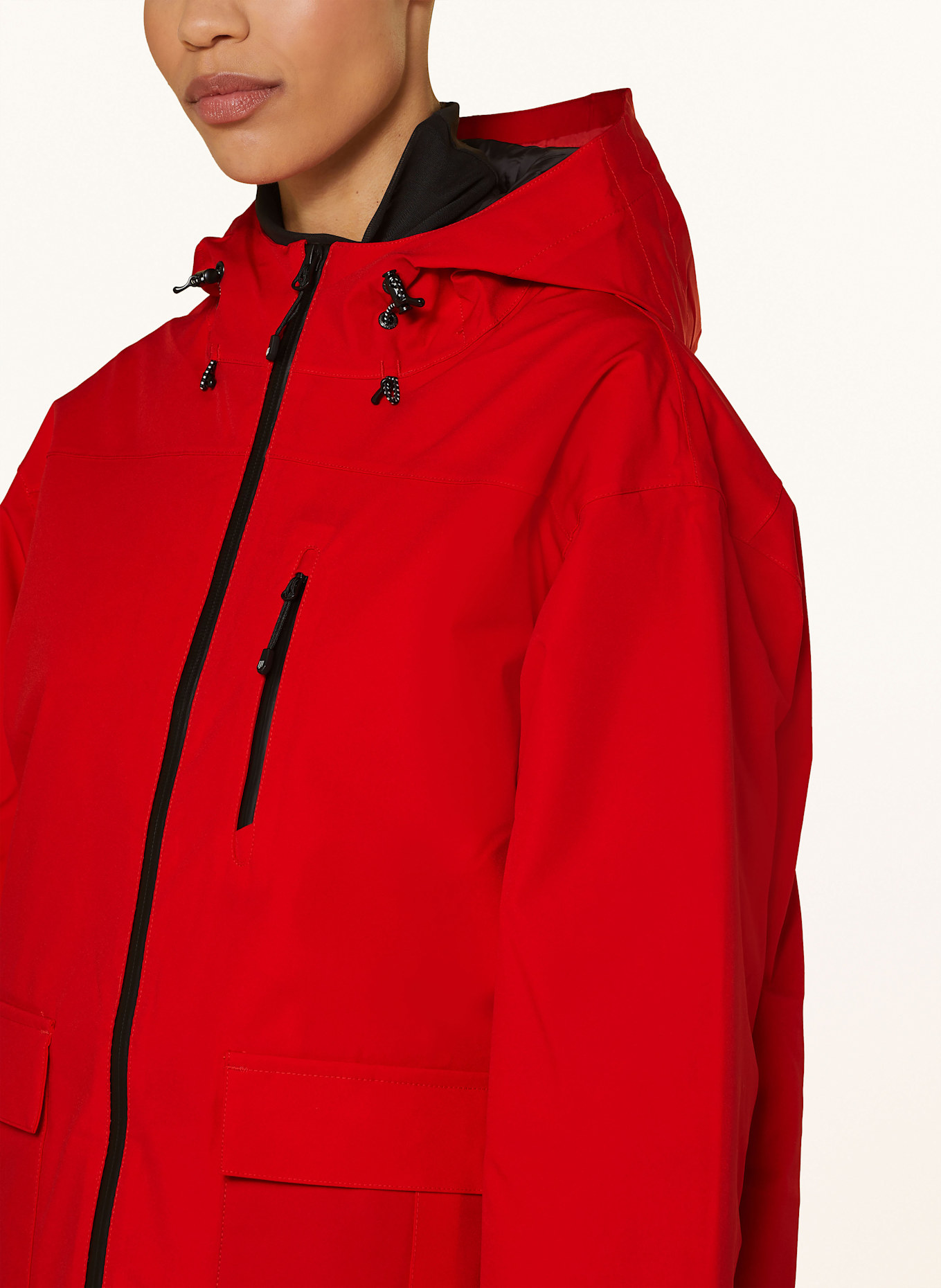 Down rain jacket sales