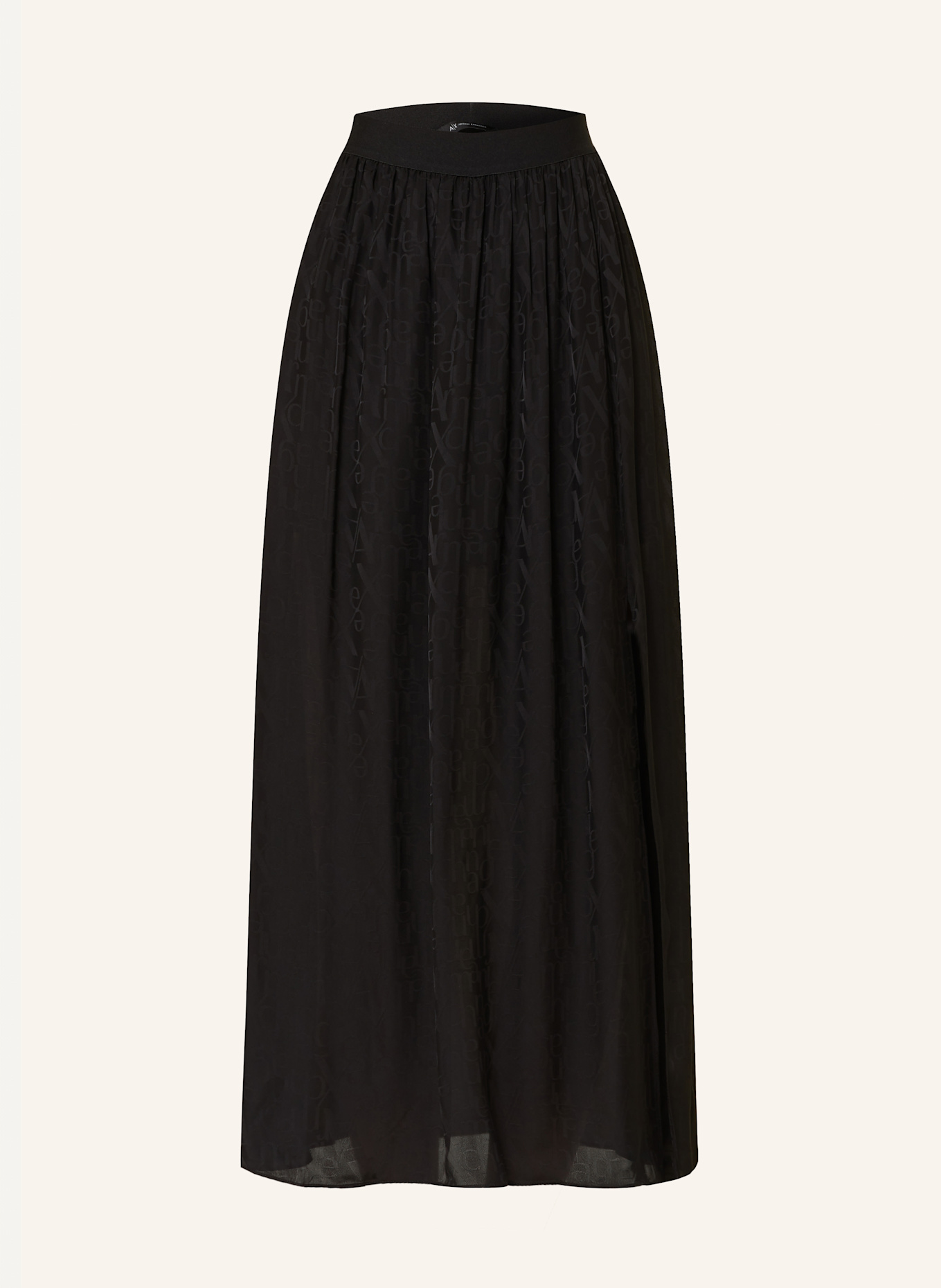 armani GARNITURY EXCHANGE Satinrock, Farbe: SCHWARZ (Bild 1)