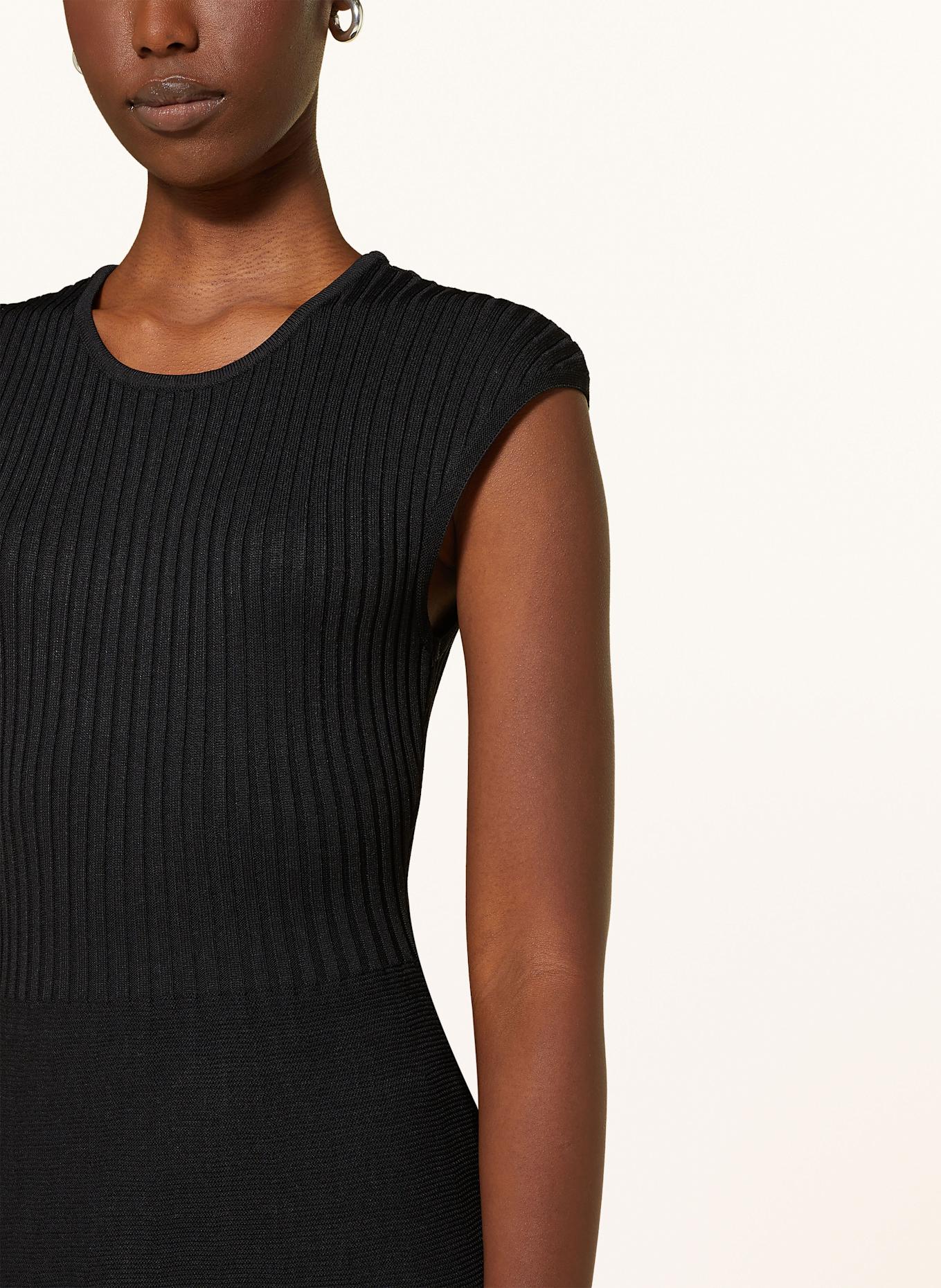 ARMANI EXCHANGE Knit dress, Color: BLACK (Image 4)