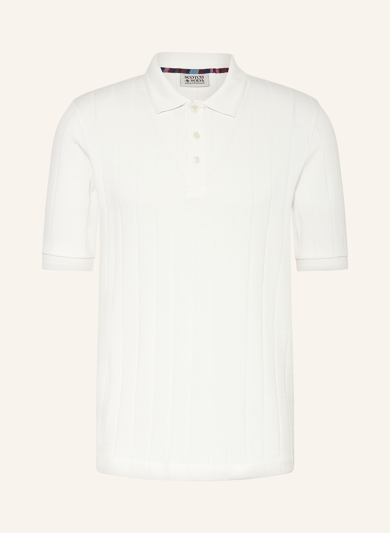 SCOTCH SODA Knitted polo shirt Slim Fit