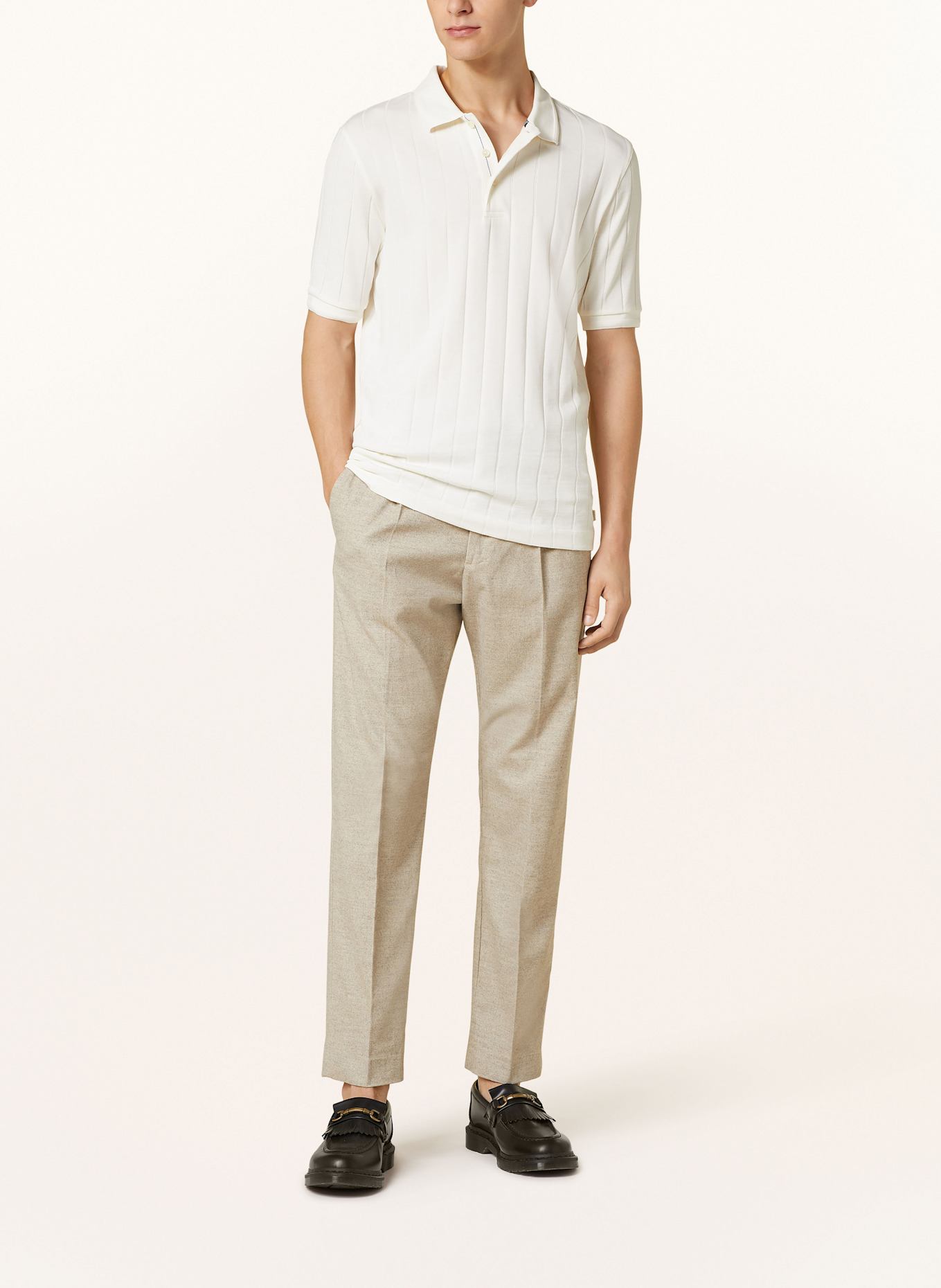 SCOTCH SODA Knitted polo shirt Slim Fit