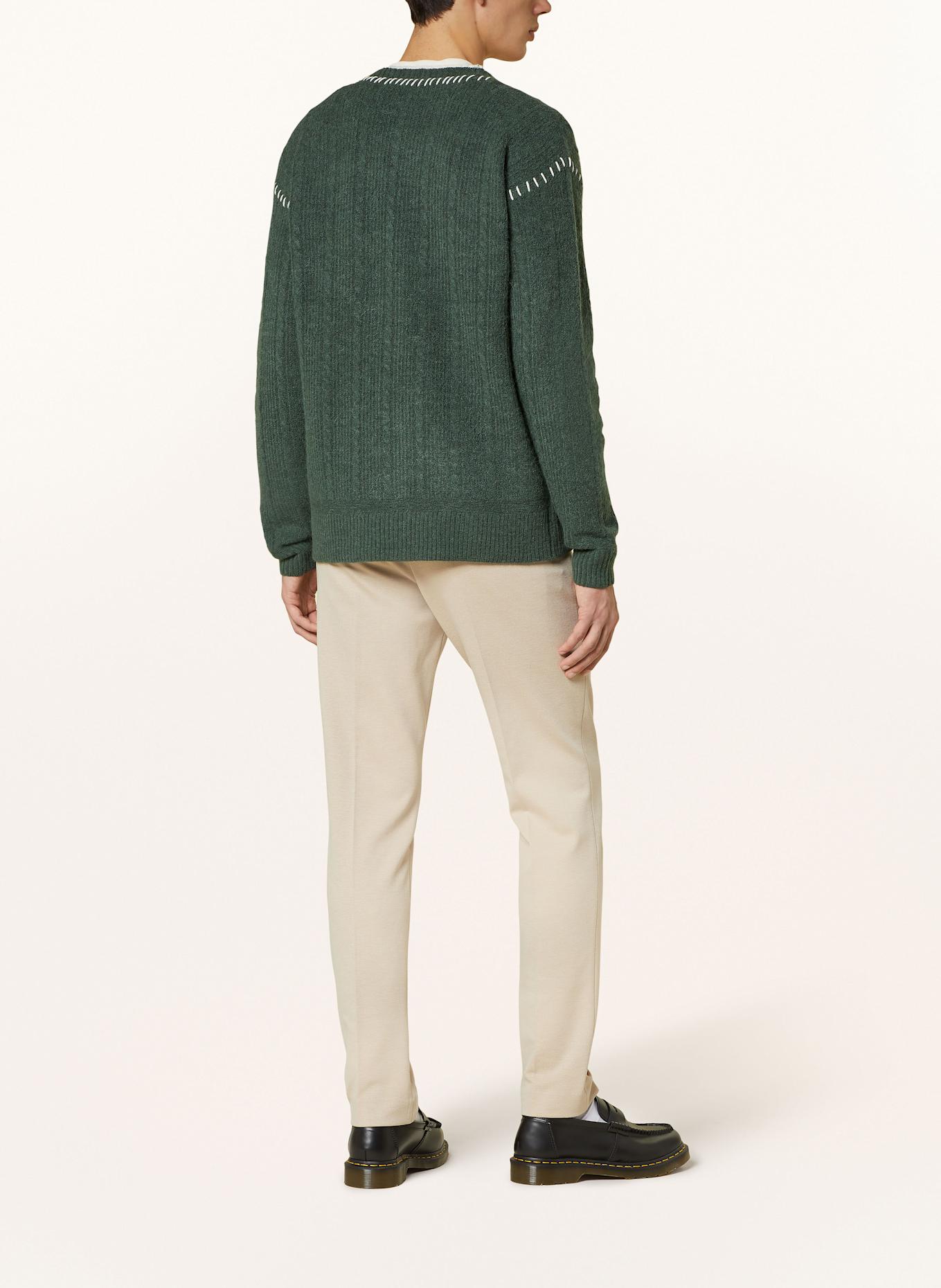 SCOTCH & SODA Strickjacke: DUNKELGRÜN