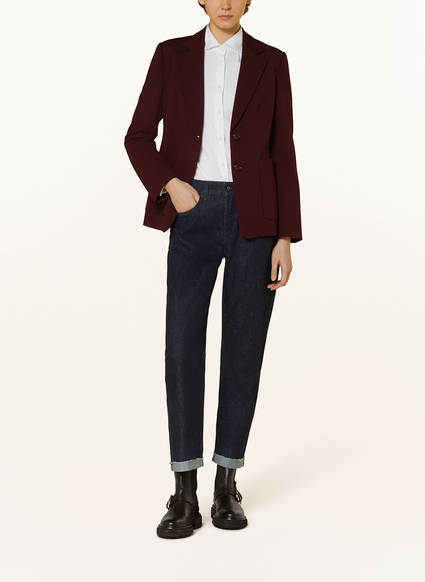 MAC 7/8-Jeans: Leggings mit Tweety-Print Blau