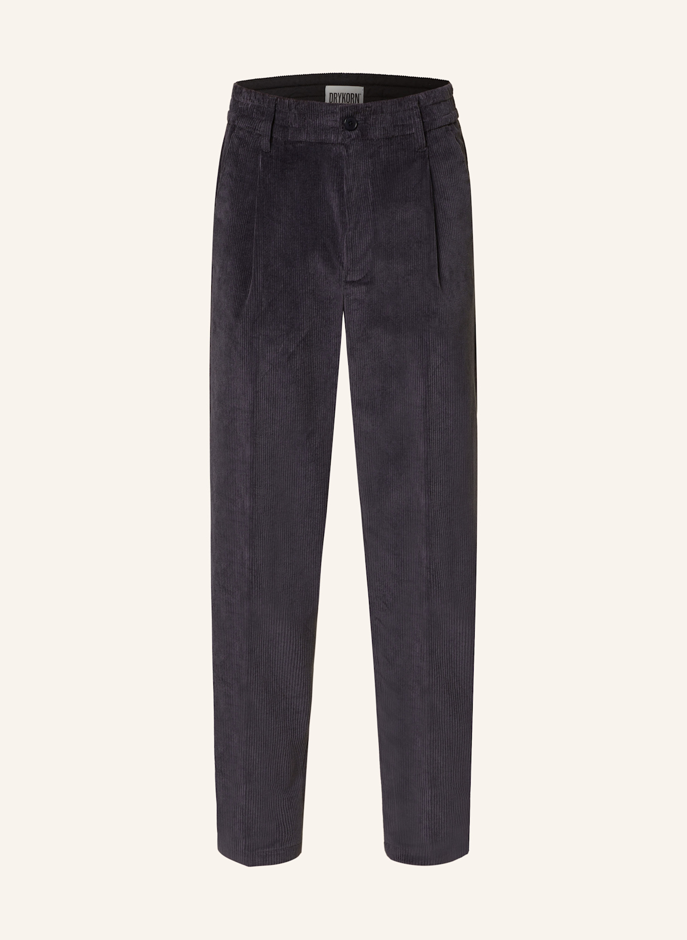 DRYKORN Anzughose CHASY aus Cord Extra Slim Fit: DUNKELBLAU