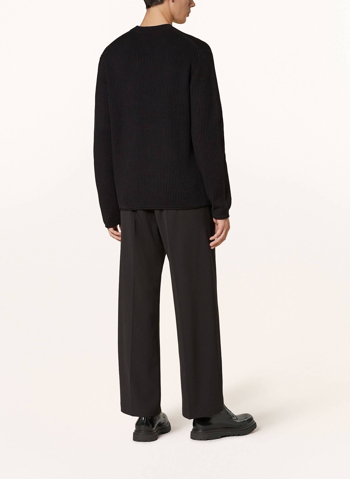 DRYKORN Sweter LEANDO: CZARNY