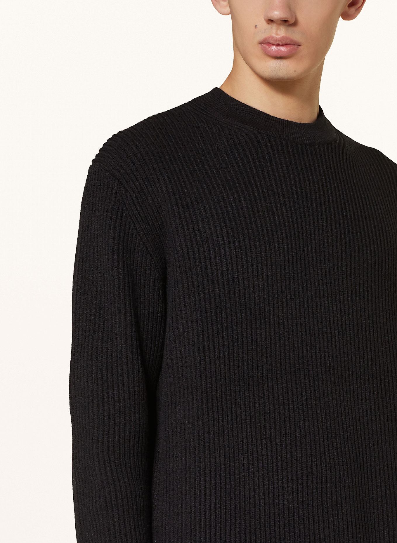 DRYKORN Sweter LEANDO: CZARNY