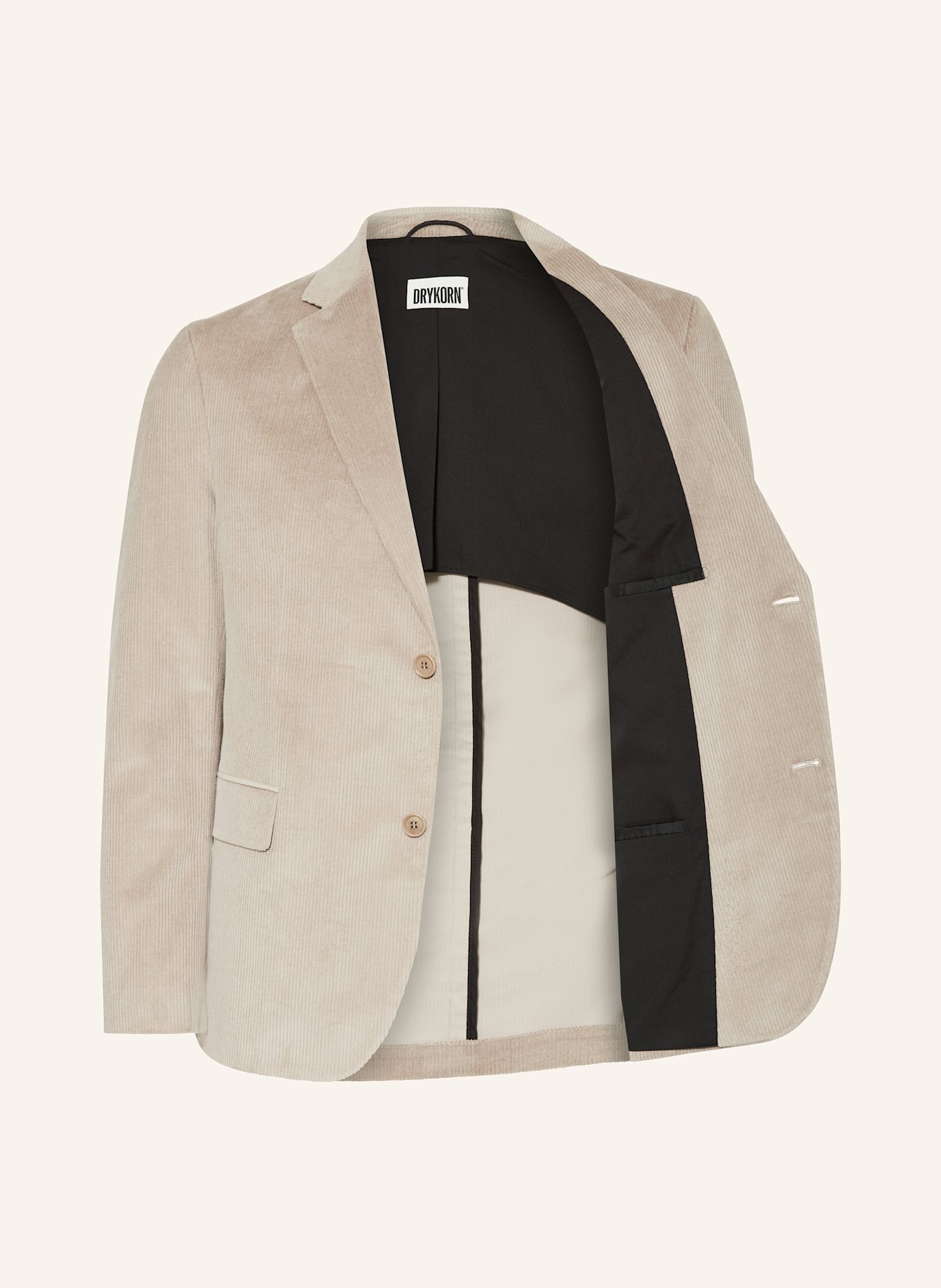 DRYKORN Anzugsakko YAMES Regular Fit aus Cord: 1700 BRAUN