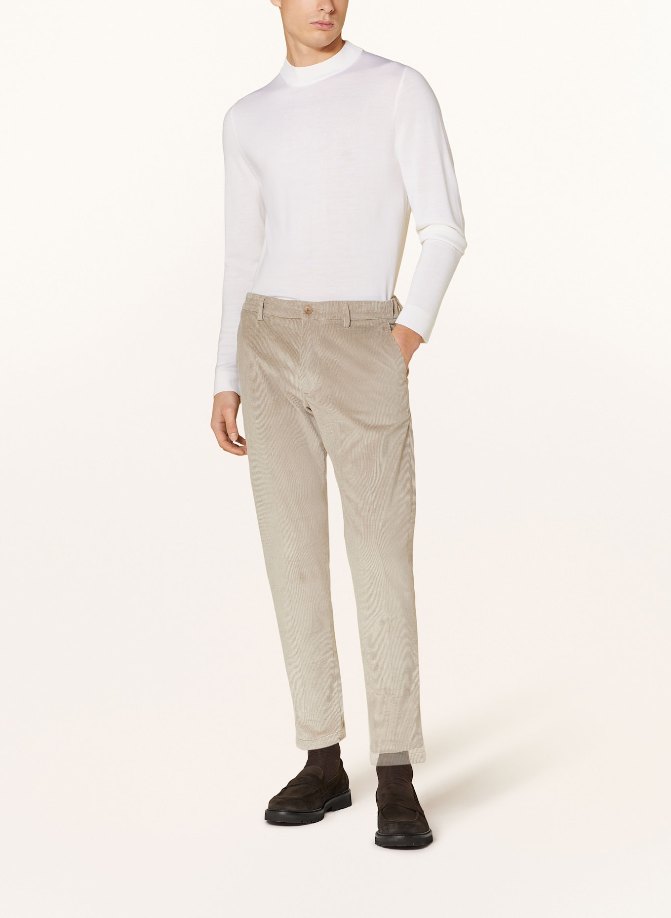 DRYKORN Cordchino AJEND Extra Slim Fit: HELLBRAUN