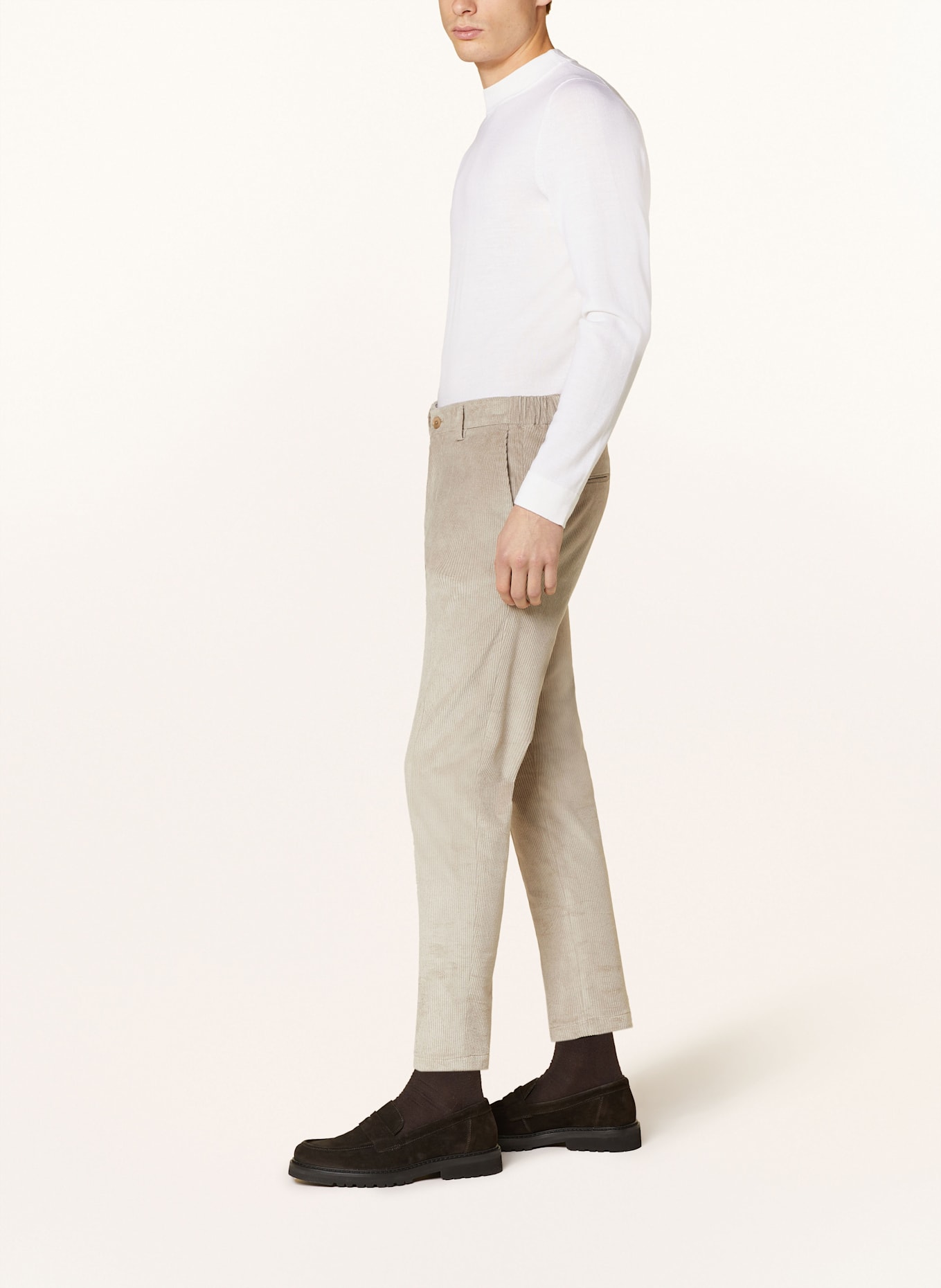 DRYKORN Cordchino AJEND Extra Slim Fit: HELLBRAUN