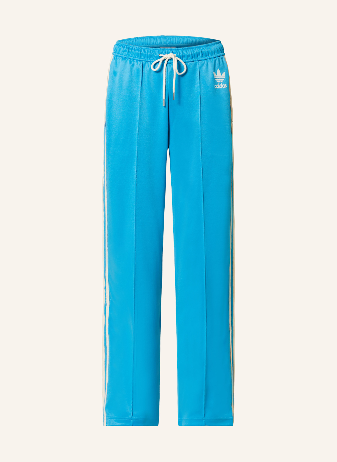 Sky blue adidas pants top