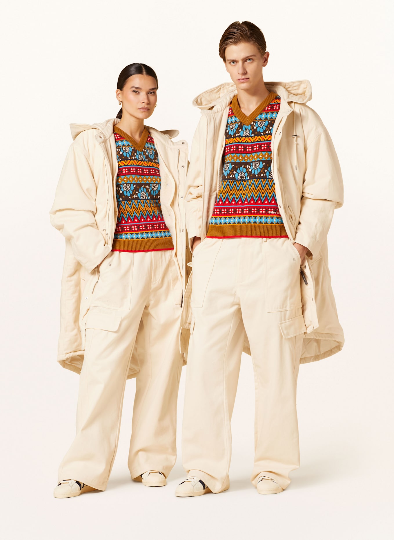 adidas Cargohose: HELLGELB