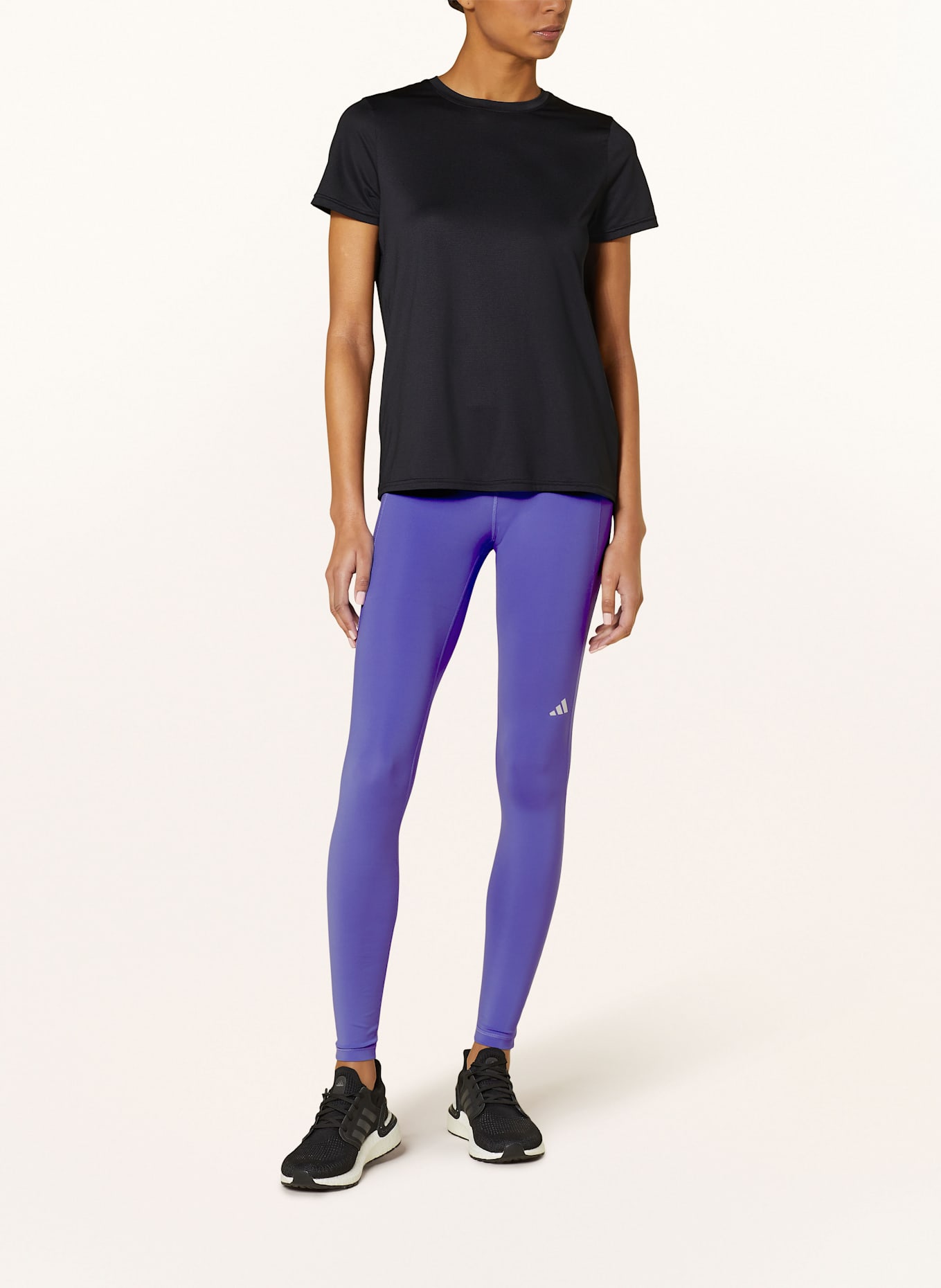 Purple adidas tights top