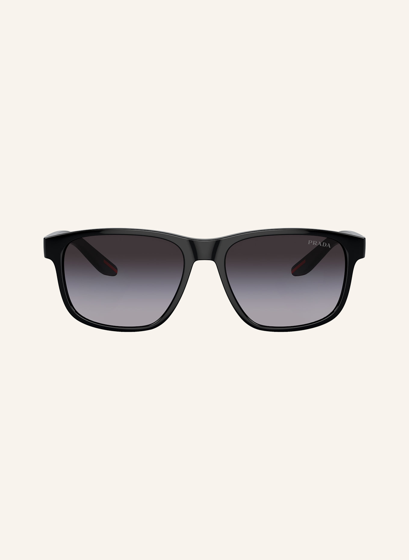 PRADA LINEA ROSSA Sonnenbrille PS 06YS: 1AB09U - SCHWARZ/ GRAU VERLAUF