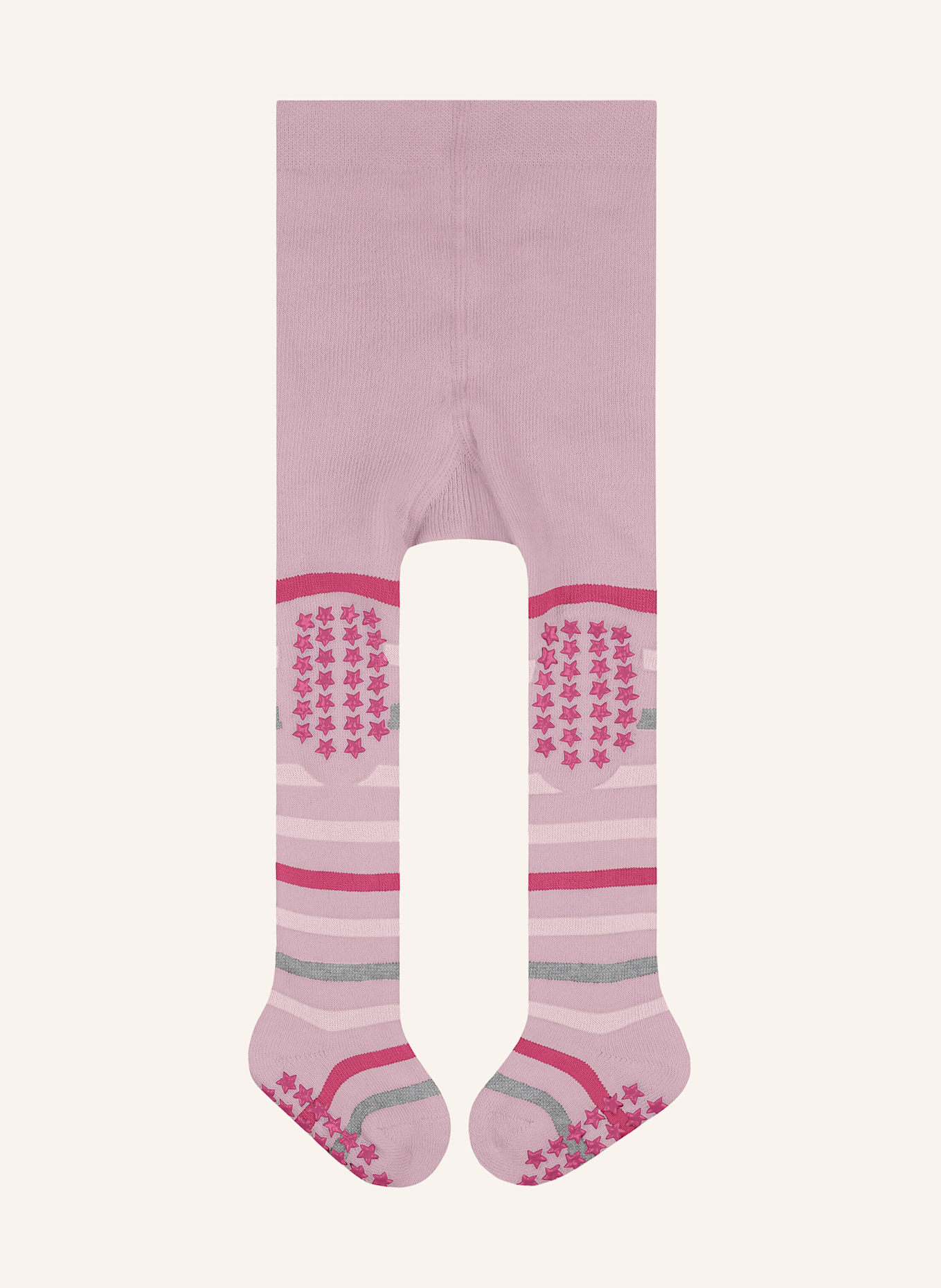 FALKE Stopper-Strumpfhose MULTI STRIPE : 8666 ROSEWATER