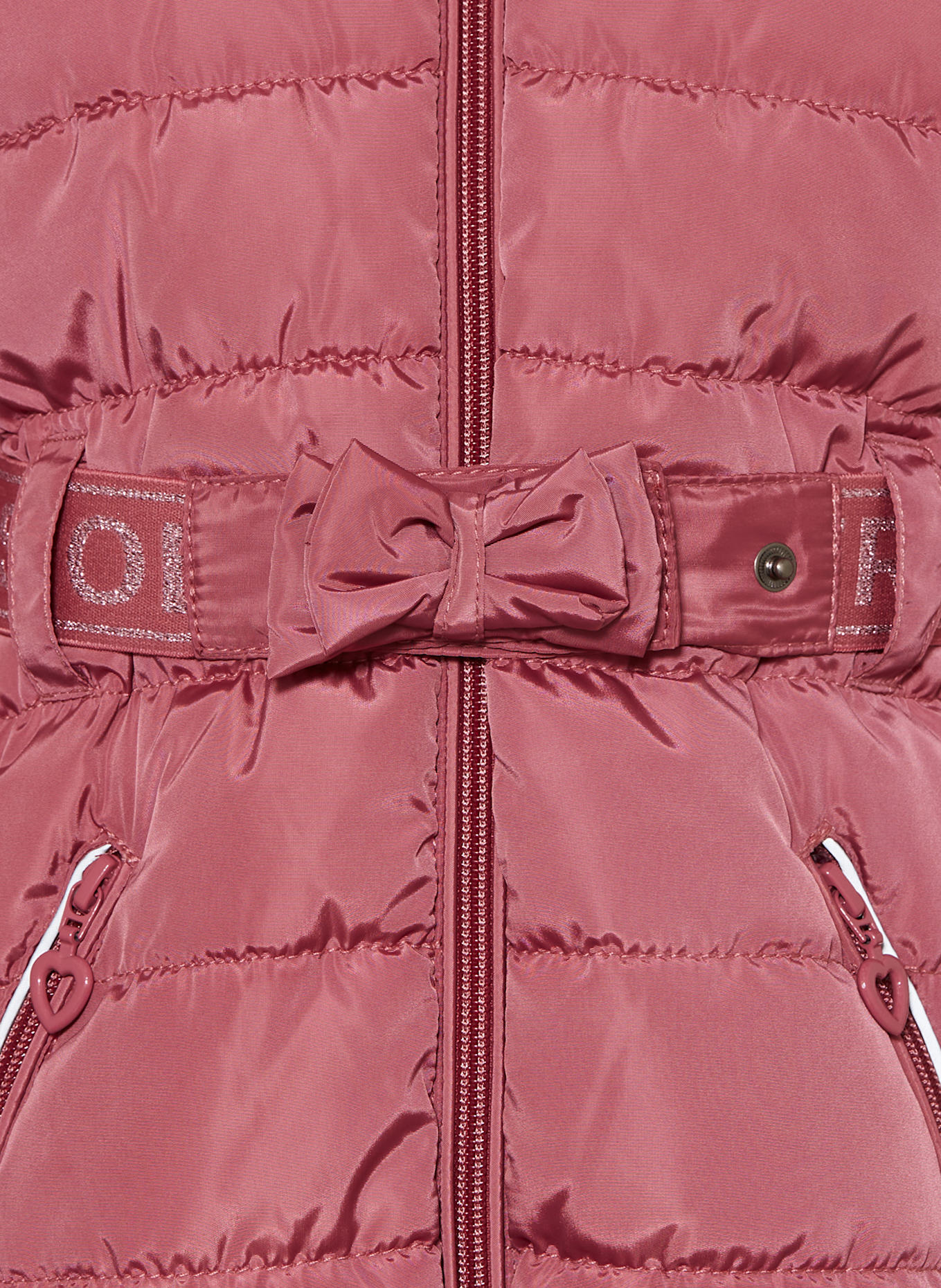 s.Oliver RED Quilted jacket with detachable hood: FUCHSIA