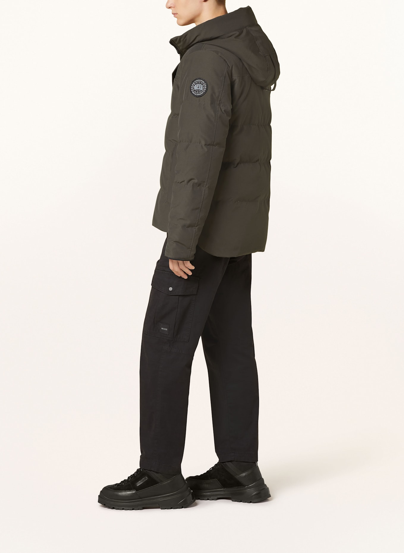 CANADA GOOSE Daunenjacke MACMILLAN: DUNKELGRAU