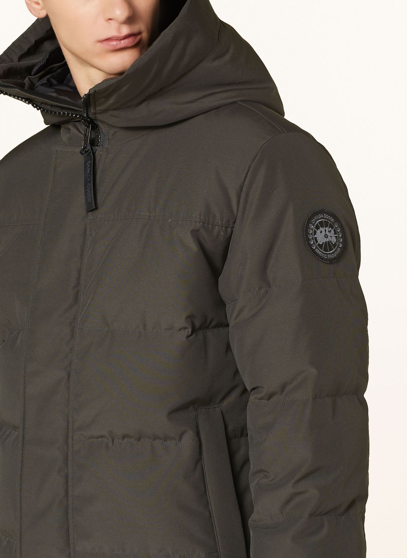 CANADA GOOSE Daunenjacke MACMILLAN: DUNKELGRAU