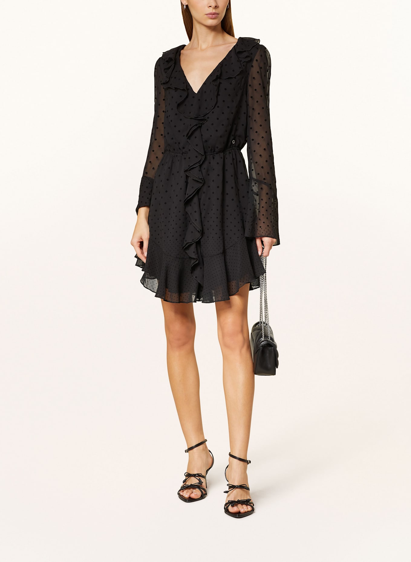 GUESS Kleid OLYMPE: SCHWARZ