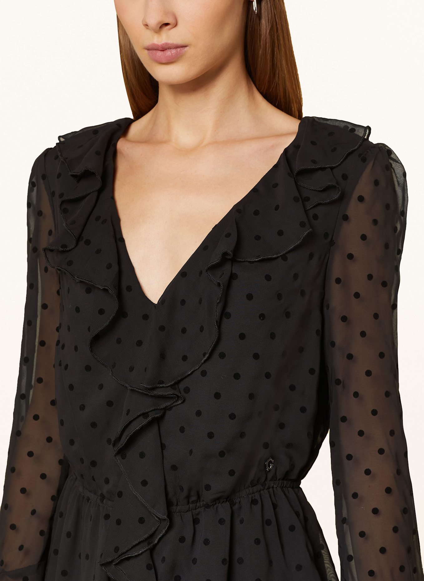 GUESS Kleid OLYMPE: SCHWARZ