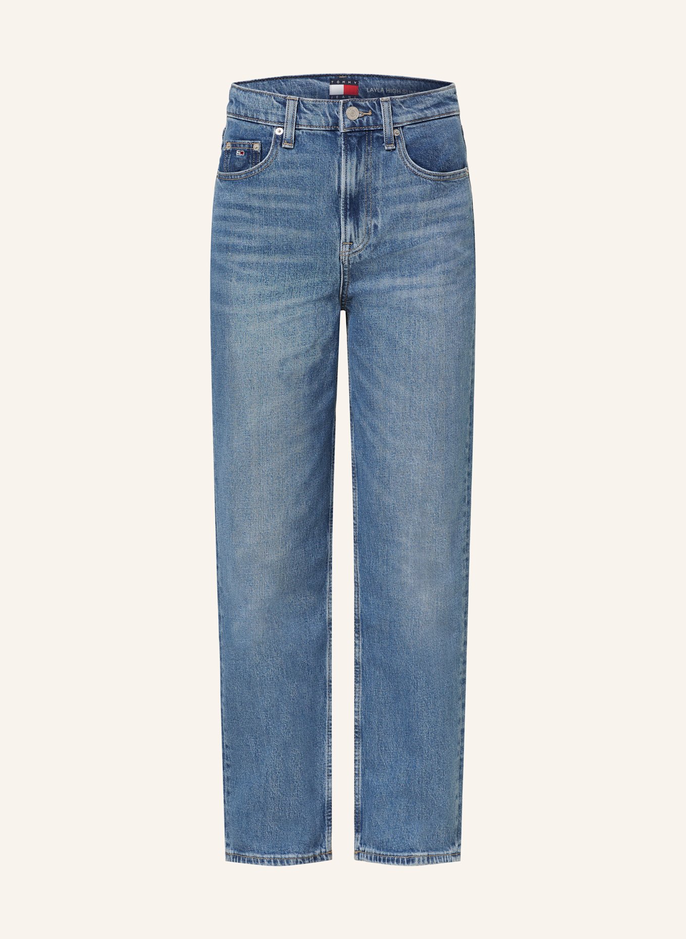 TOMMY JEANS Straight Jeans LAYLA: 1A5 Denim Medium