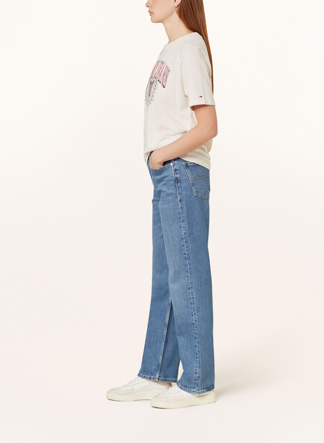 TOMMY JEANS Straight Jeans LAYLA: 1A5 Denim Medium