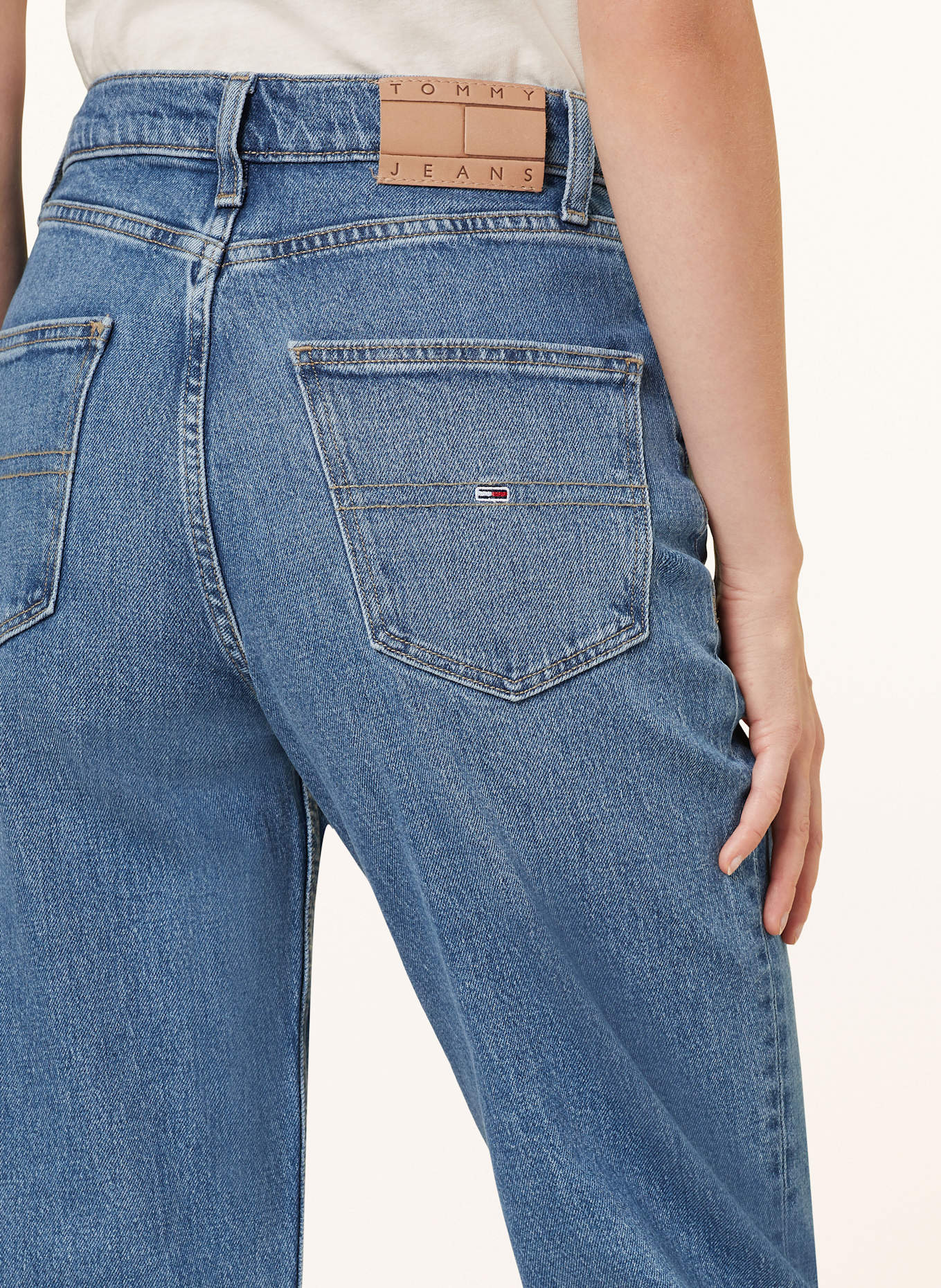 TOMMY JEANS Straight Jeans LAYLA: 1A5 Denim Medium