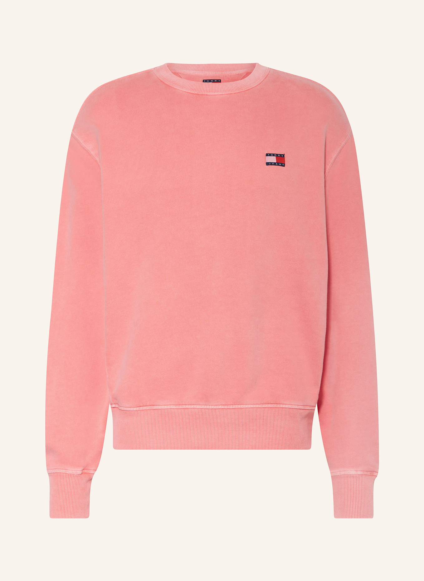 Pink tommy jeans sweatshirt discount