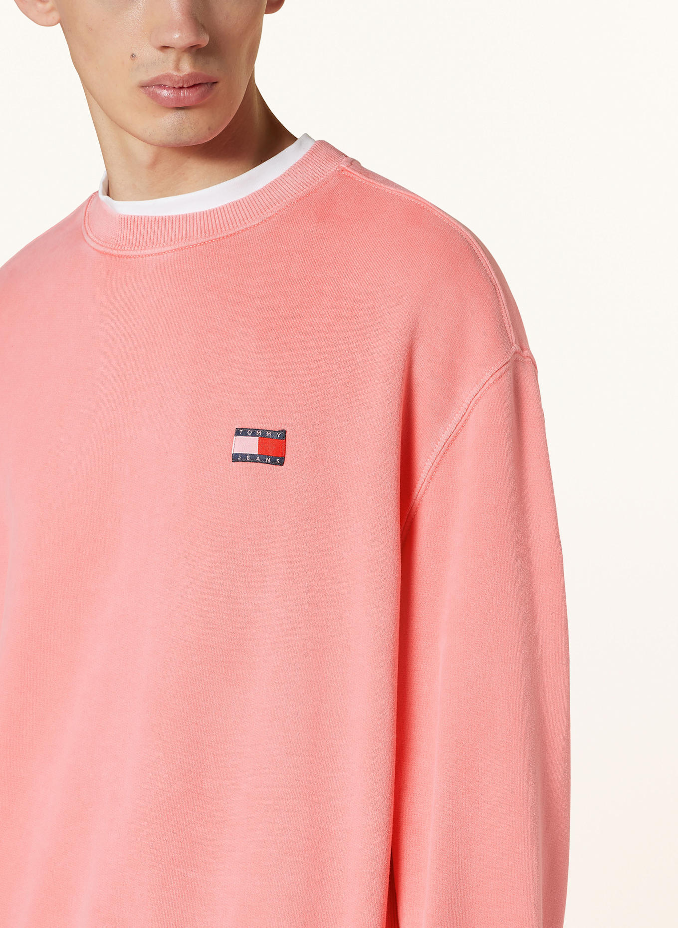 Tommy pink sweatshirt on sale