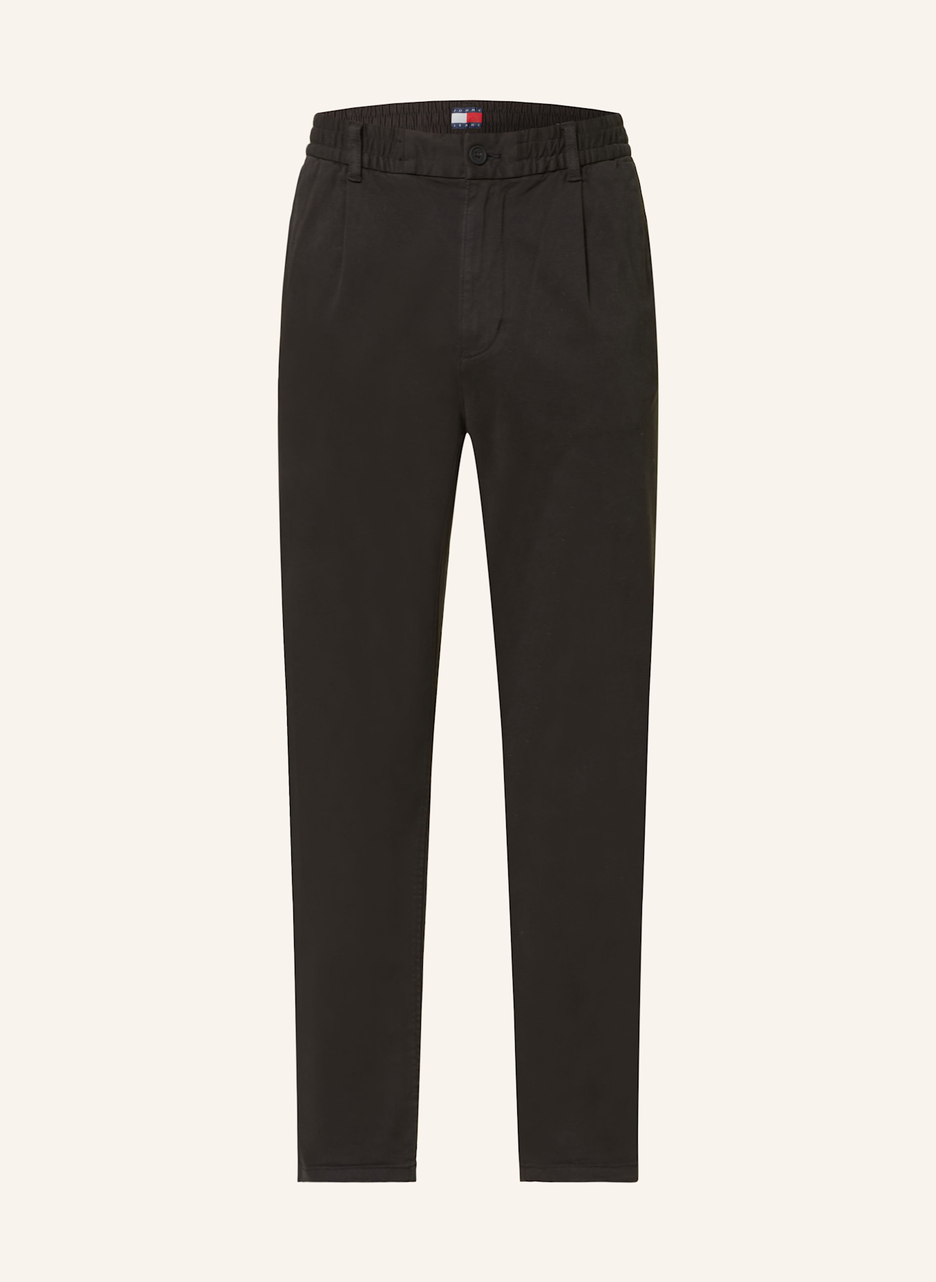 TOMMY JEANS Chinos relaxed fit: BLACK