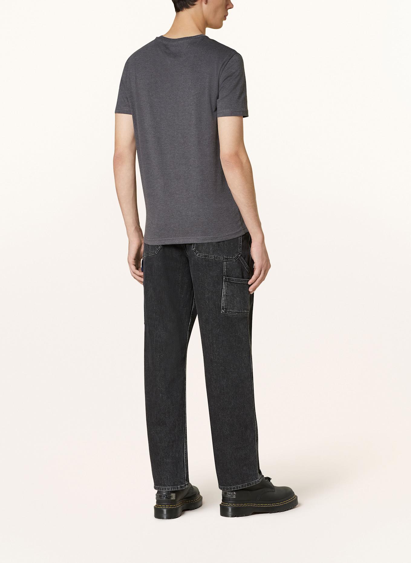 TOMMY JEANS T-Shirt: DUNKELGRAU