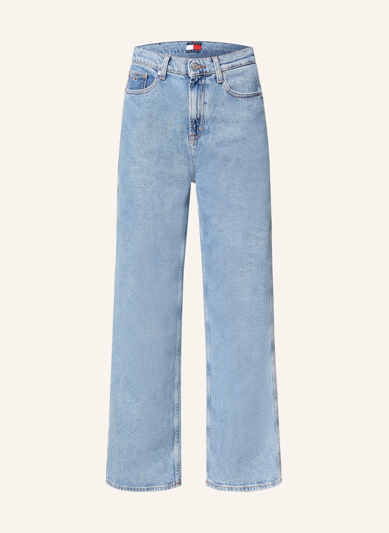 TOMMY JEANS Wide Leg Jeans CLAIRE: 1AB Denim Light