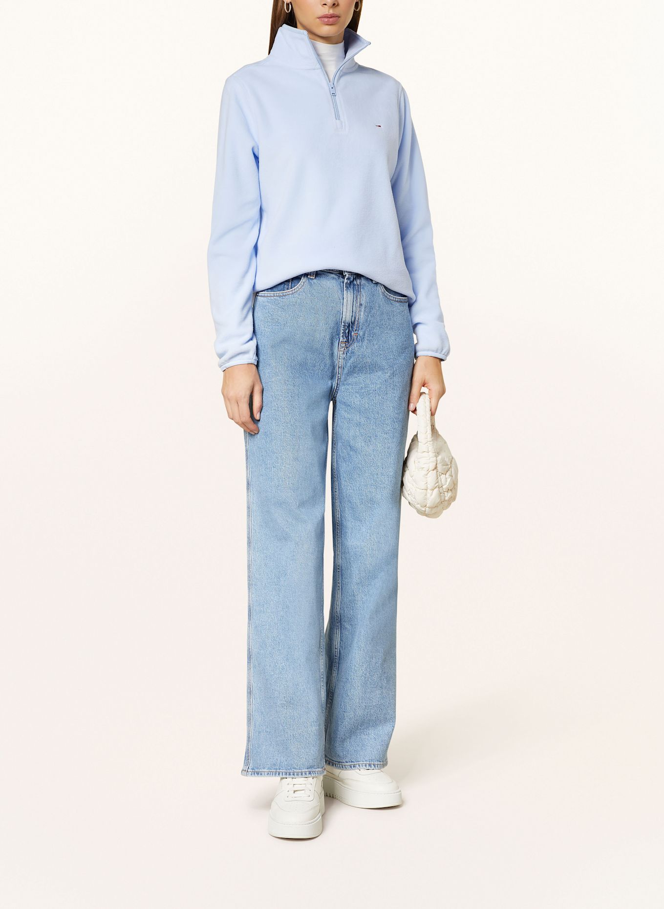 TOMMY JEANS Wide Leg Jeans CLAIRE: 1AB Denim Light