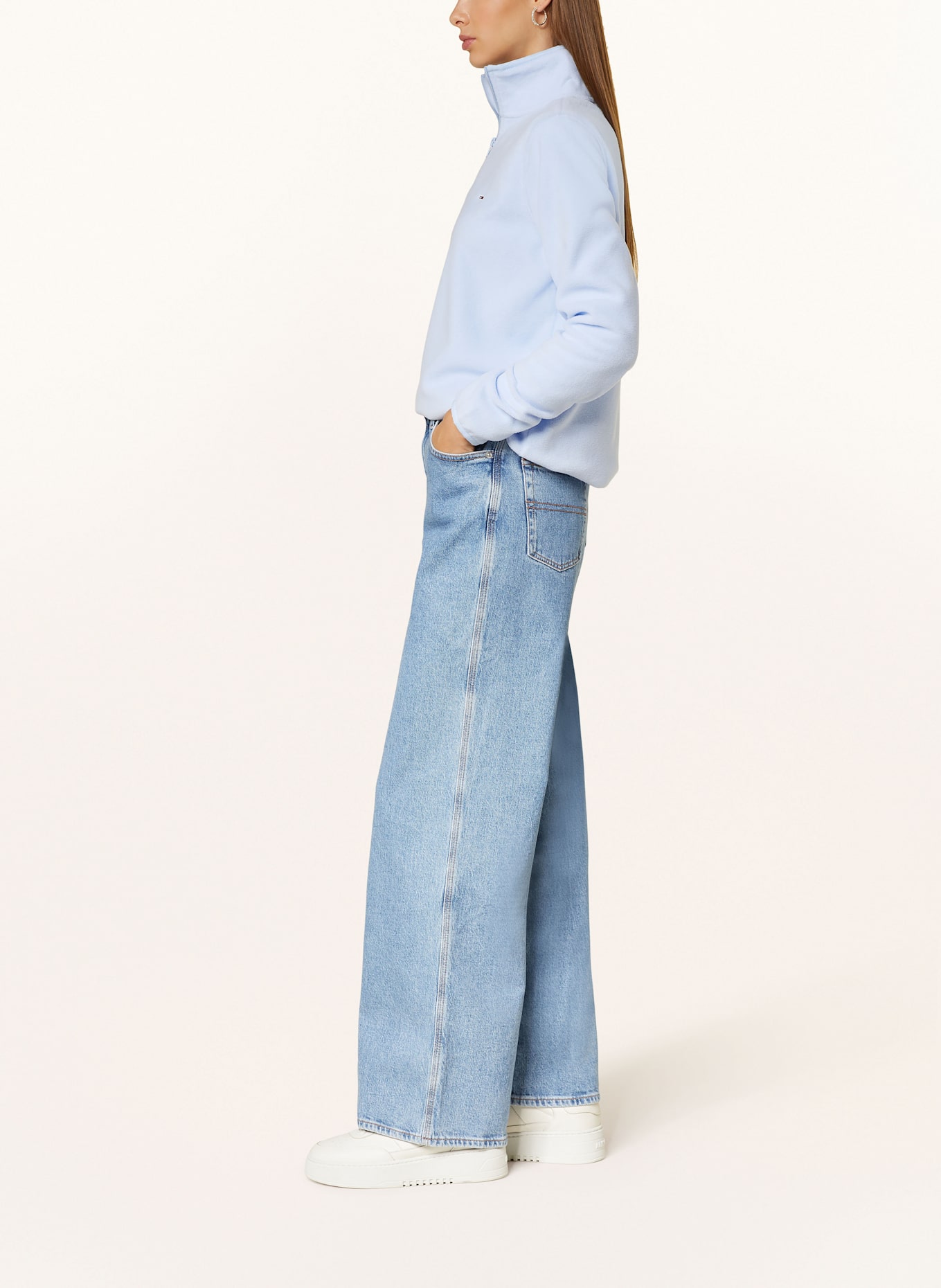 TOMMY JEANS Wide Leg Jeans CLAIRE: 1AB Denim Light