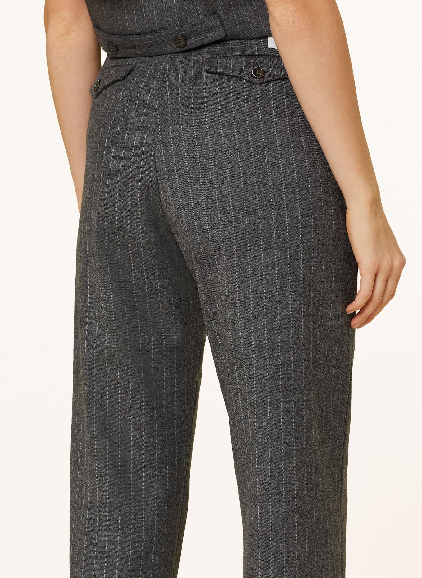 nine:inthe:morning Spodnie 7/8 MINA: CZIEMNOSZARY / JASNOCZARY